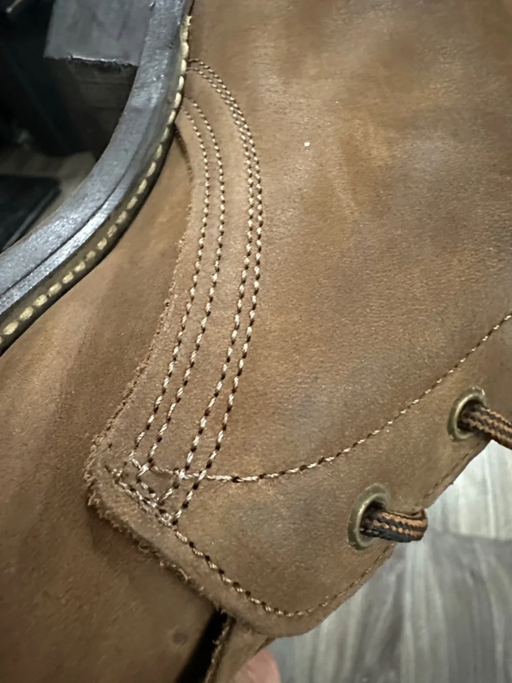 Laredo Brown Lace-Up Leather Work Boots